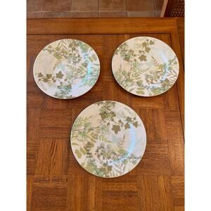 Anthropologie set of three dinner plates
